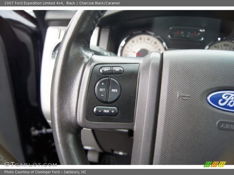 Black / Charcoal Black/Caramel 2007 Ford Expedition Limited 4x4