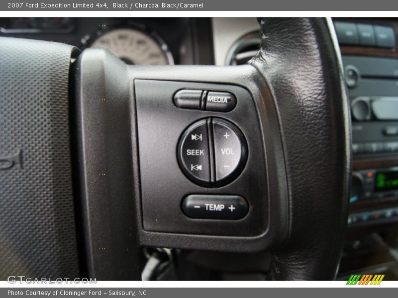 Black / Charcoal Black/Caramel 2007 Ford Expedition Limited 4x4