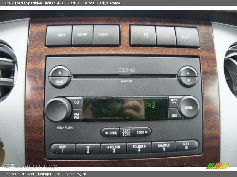 Black / Charcoal Black/Caramel 2007 Ford Expedition Limited 4x4