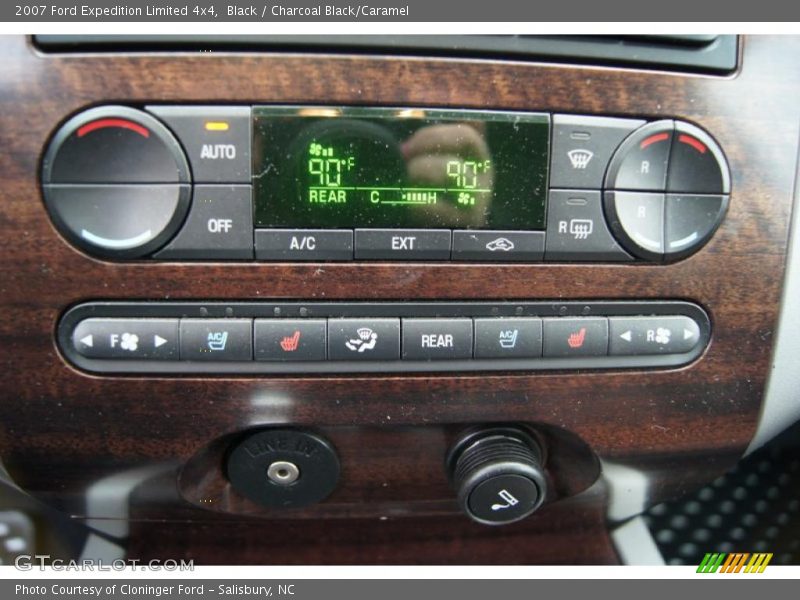 Black / Charcoal Black/Caramel 2007 Ford Expedition Limited 4x4