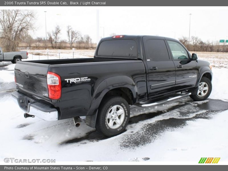 Black / Light Charcoal 2006 Toyota Tundra SR5 Double Cab