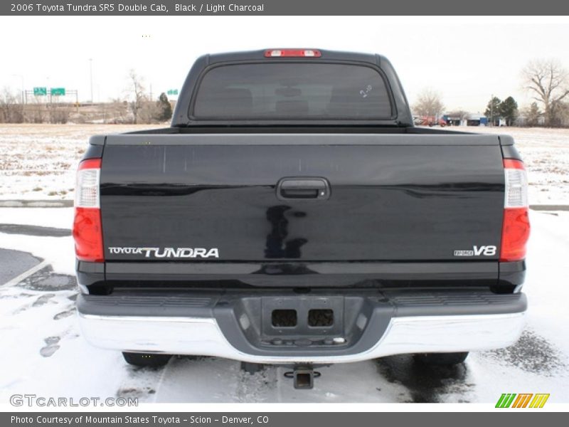 Black / Light Charcoal 2006 Toyota Tundra SR5 Double Cab