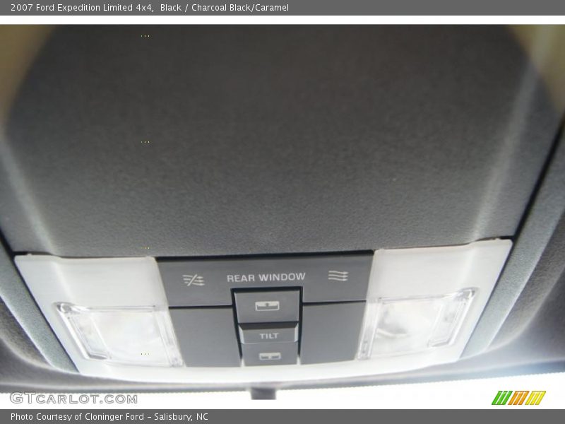 Black / Charcoal Black/Caramel 2007 Ford Expedition Limited 4x4