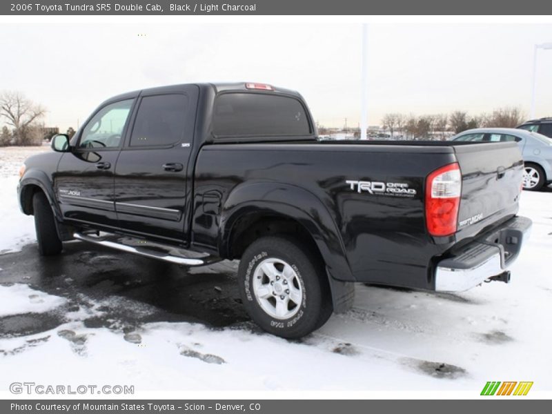 Black / Light Charcoal 2006 Toyota Tundra SR5 Double Cab