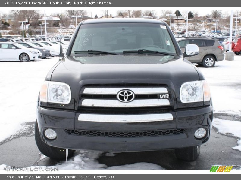 Black / Light Charcoal 2006 Toyota Tundra SR5 Double Cab