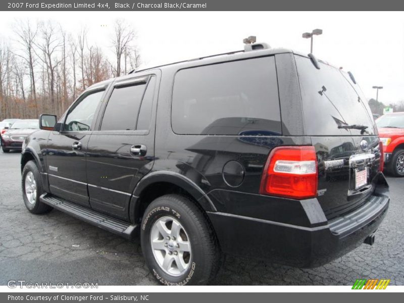 Black / Charcoal Black/Caramel 2007 Ford Expedition Limited 4x4