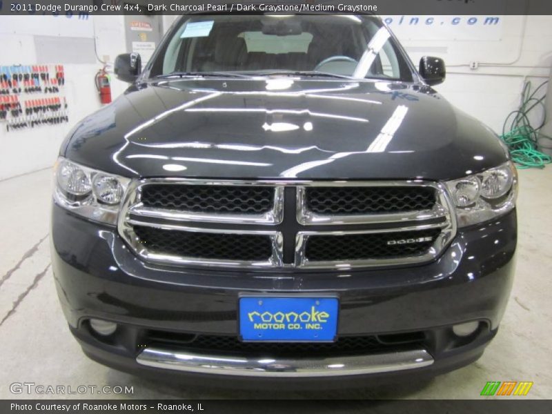Dark Charcoal Pearl / Dark Graystone/Medium Graystone 2011 Dodge Durango Crew 4x4