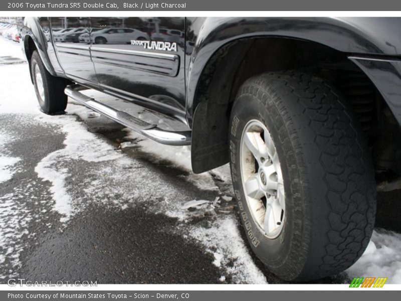 Black / Light Charcoal 2006 Toyota Tundra SR5 Double Cab
