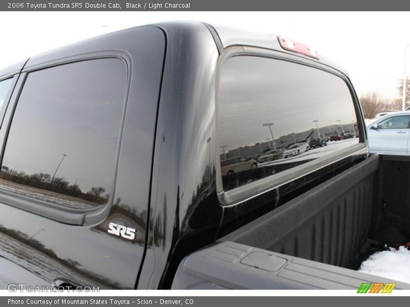 Black / Light Charcoal 2006 Toyota Tundra SR5 Double Cab