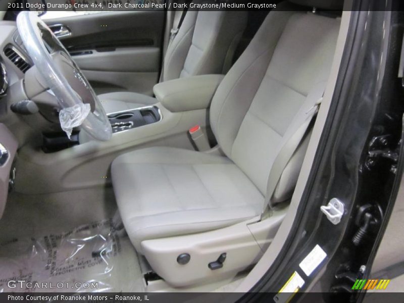  2011 Durango Crew 4x4 Dark Graystone/Medium Graystone Interior