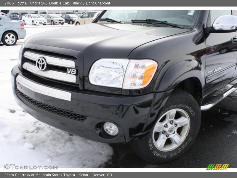 Black / Light Charcoal 2006 Toyota Tundra SR5 Double Cab