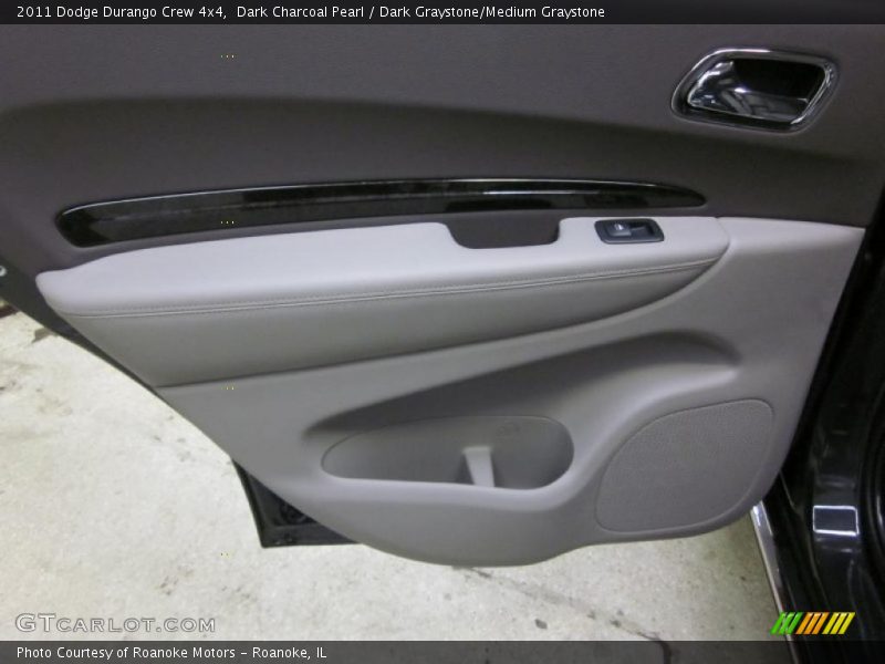 Dark Charcoal Pearl / Dark Graystone/Medium Graystone 2011 Dodge Durango Crew 4x4