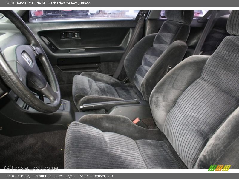  1988 Prelude Si Black Interior