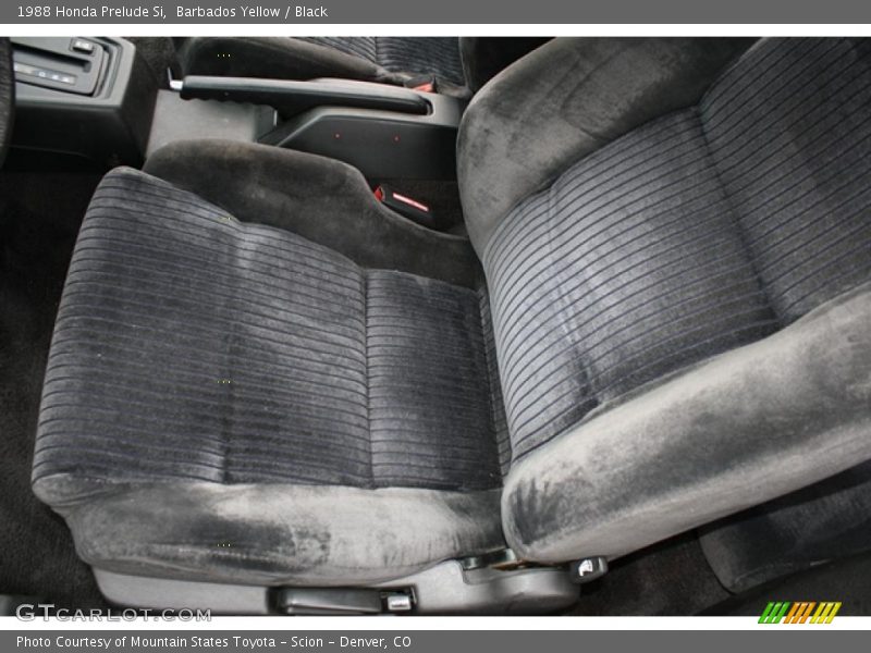  1988 Prelude Si Black Interior