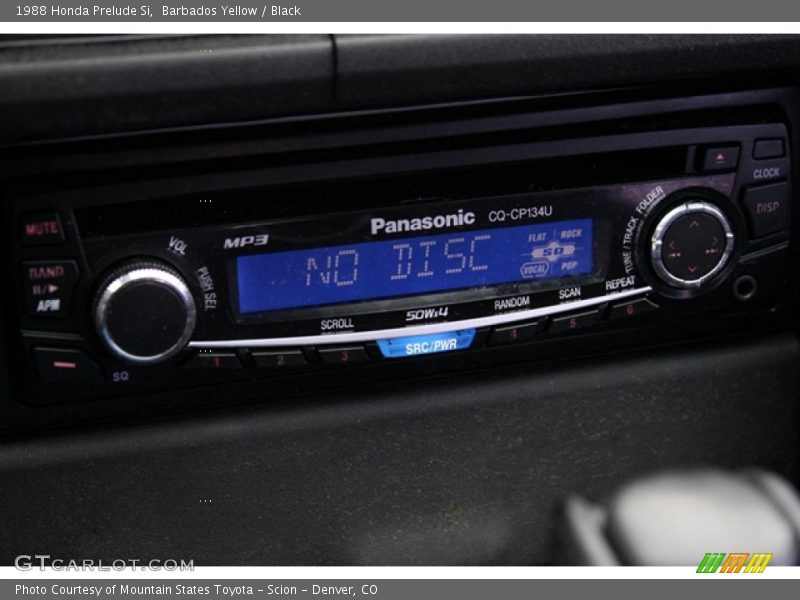 Barbados Yellow / Black 1988 Honda Prelude Si