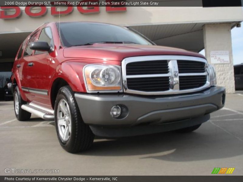Inferno Red Crystal Pearl / Dark Slate Gray/Light Slate Gray 2006 Dodge Durango SLT