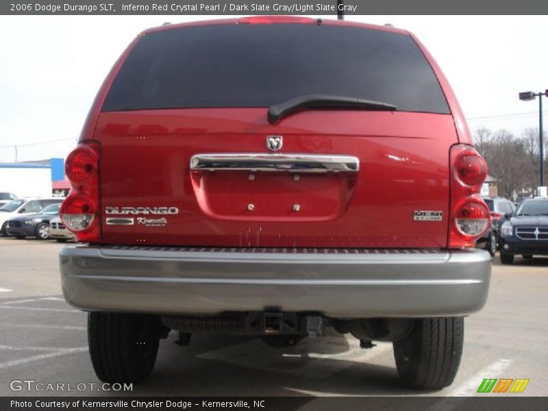 Inferno Red Crystal Pearl / Dark Slate Gray/Light Slate Gray 2006 Dodge Durango SLT