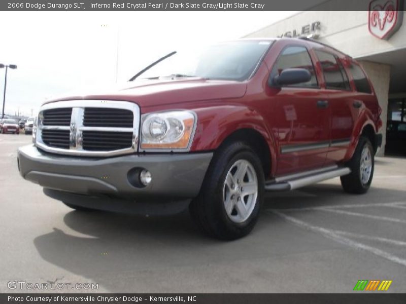 Inferno Red Crystal Pearl / Dark Slate Gray/Light Slate Gray 2006 Dodge Durango SLT