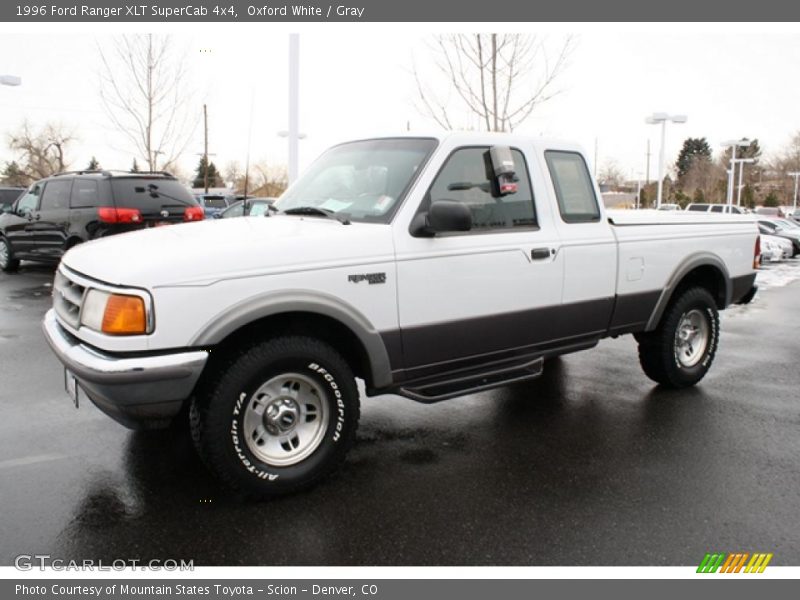 Front 3/4 View of 1996 Ranger XLT SuperCab 4x4