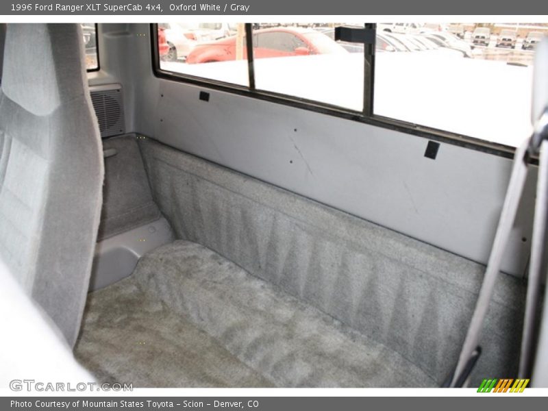 Oxford White / Gray 1996 Ford Ranger XLT SuperCab 4x4