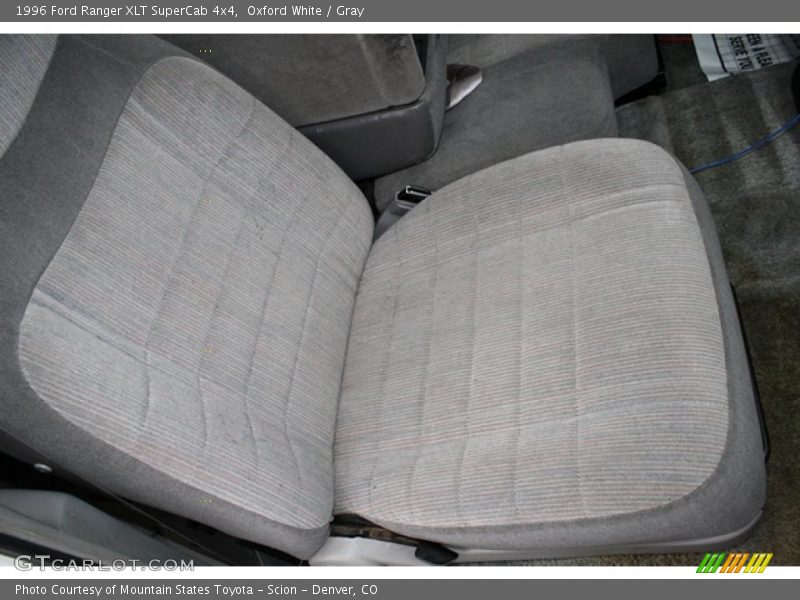Oxford White / Gray 1996 Ford Ranger XLT SuperCab 4x4
