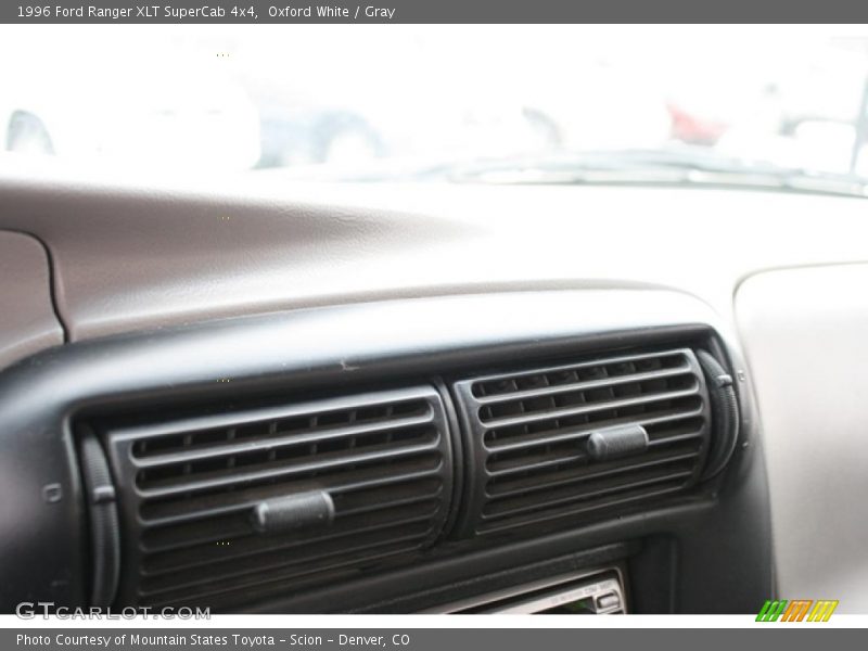Oxford White / Gray 1996 Ford Ranger XLT SuperCab 4x4