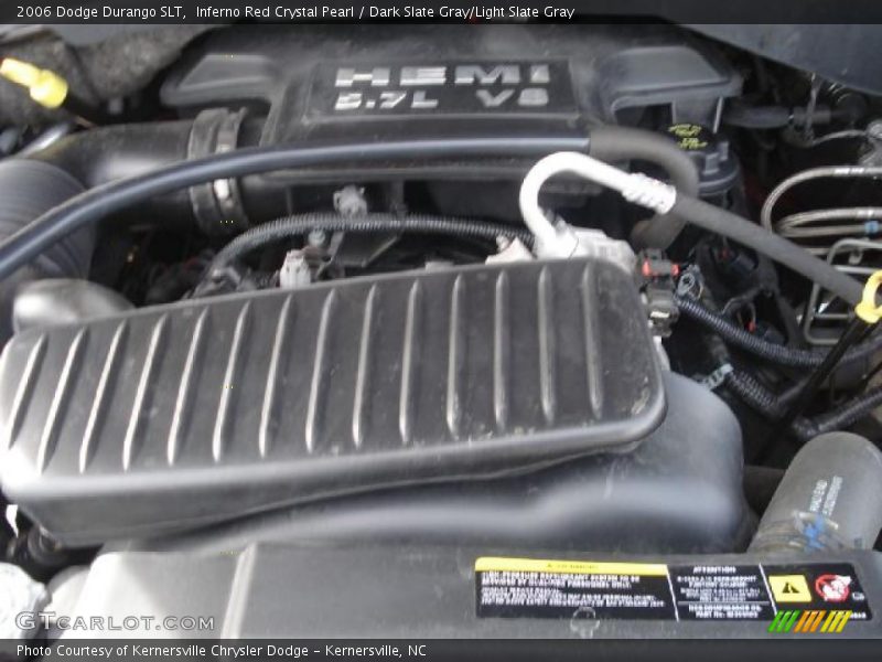Inferno Red Crystal Pearl / Dark Slate Gray/Light Slate Gray 2006 Dodge Durango SLT