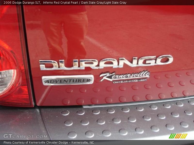 Inferno Red Crystal Pearl / Dark Slate Gray/Light Slate Gray 2006 Dodge Durango SLT
