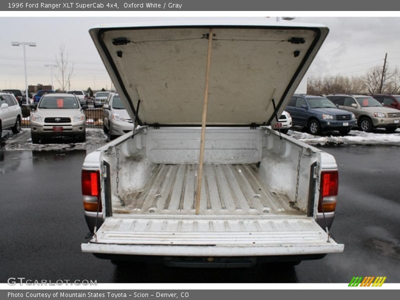 Oxford White / Gray 1996 Ford Ranger XLT SuperCab 4x4