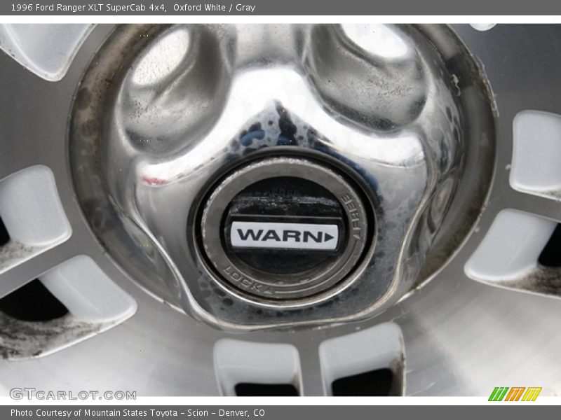 Oxford White / Gray 1996 Ford Ranger XLT SuperCab 4x4