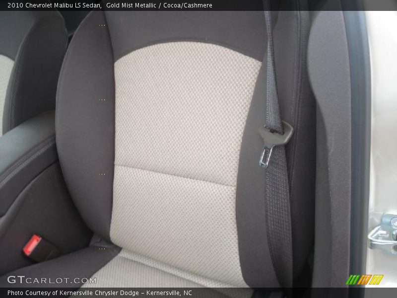Gold Mist Metallic / Cocoa/Cashmere 2010 Chevrolet Malibu LS Sedan