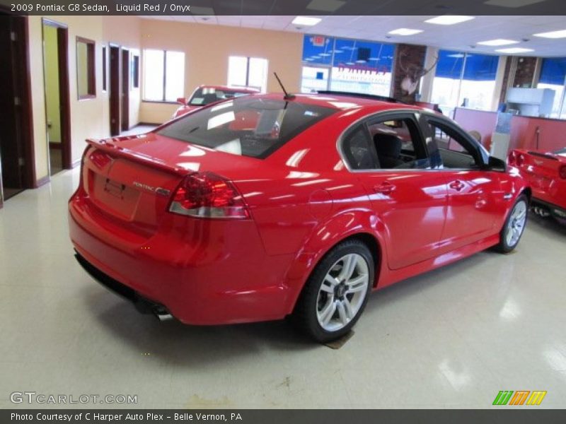 Liquid Red / Onyx 2009 Pontiac G8 Sedan