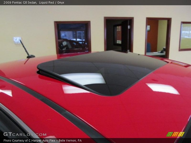 Liquid Red / Onyx 2009 Pontiac G8 Sedan