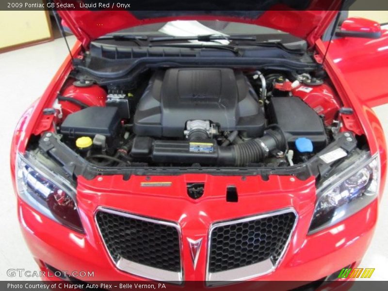 Liquid Red / Onyx 2009 Pontiac G8 Sedan