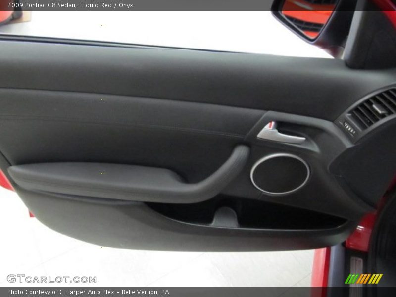 Liquid Red / Onyx 2009 Pontiac G8 Sedan