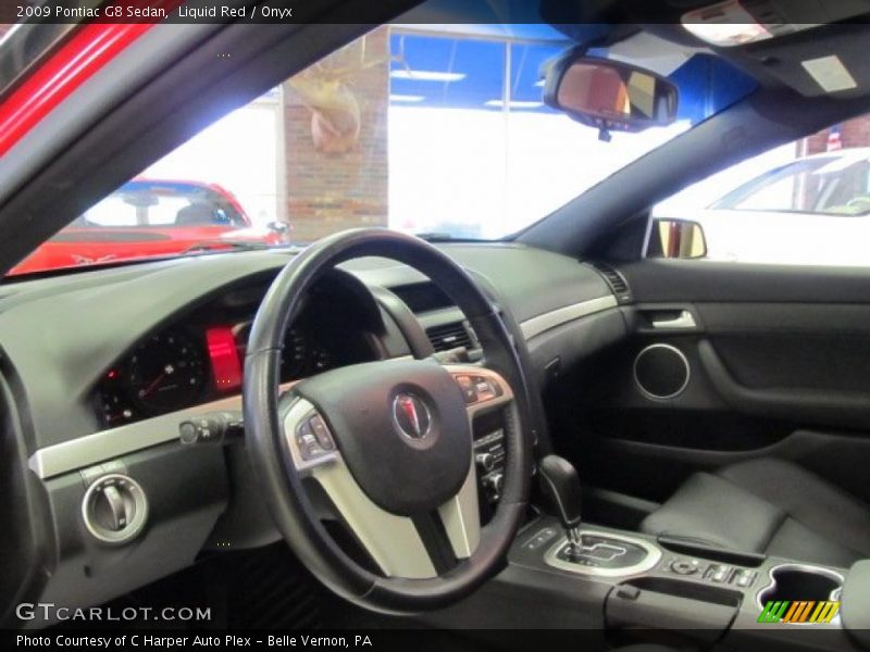 Liquid Red / Onyx 2009 Pontiac G8 Sedan