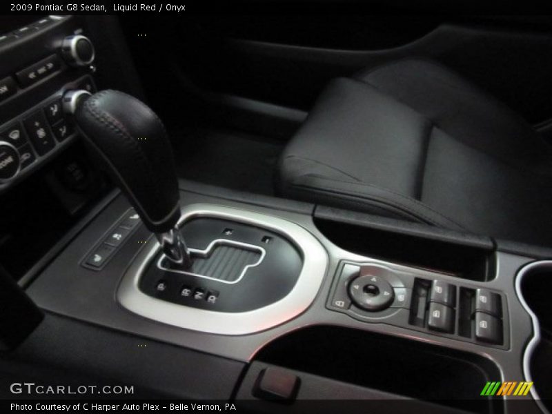 Liquid Red / Onyx 2009 Pontiac G8 Sedan