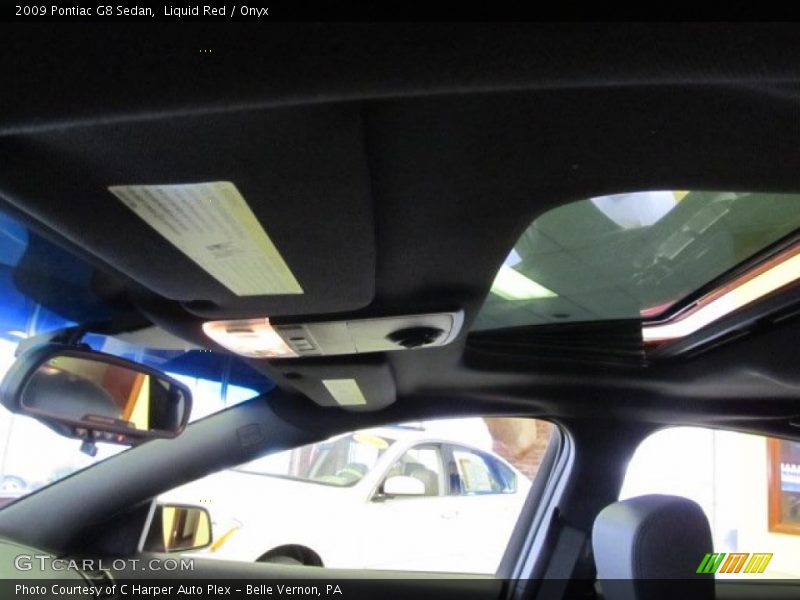 Liquid Red / Onyx 2009 Pontiac G8 Sedan