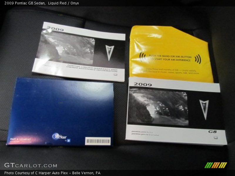 Liquid Red / Onyx 2009 Pontiac G8 Sedan