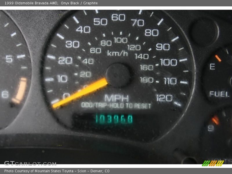 Onyx Black / Graphite 1999 Oldsmobile Bravada AWD