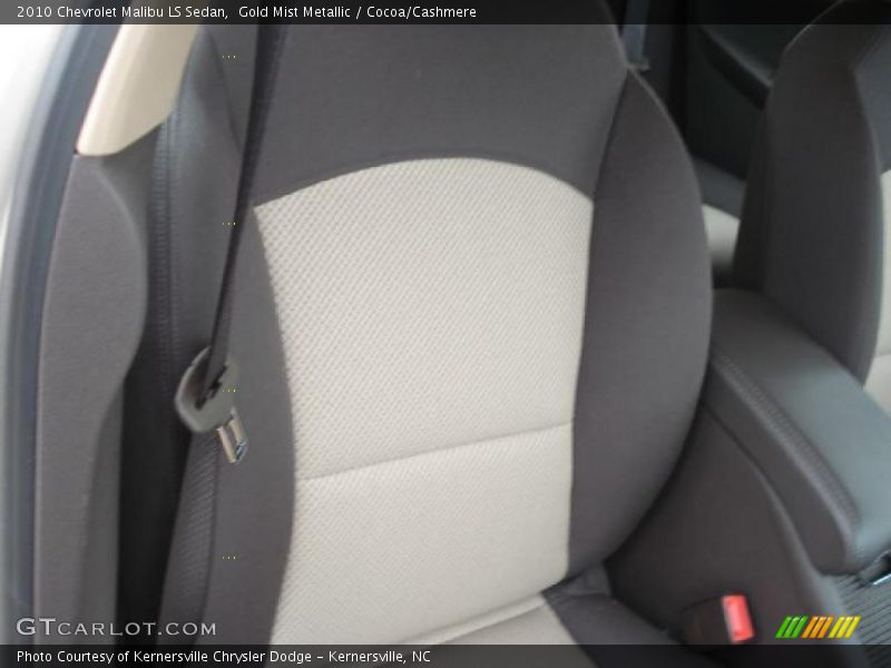 Gold Mist Metallic / Cocoa/Cashmere 2010 Chevrolet Malibu LS Sedan