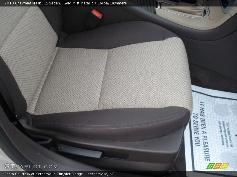 Gold Mist Metallic / Cocoa/Cashmere 2010 Chevrolet Malibu LS Sedan