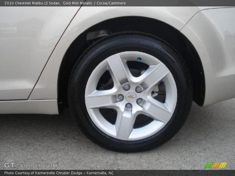 Gold Mist Metallic / Cocoa/Cashmere 2010 Chevrolet Malibu LS Sedan