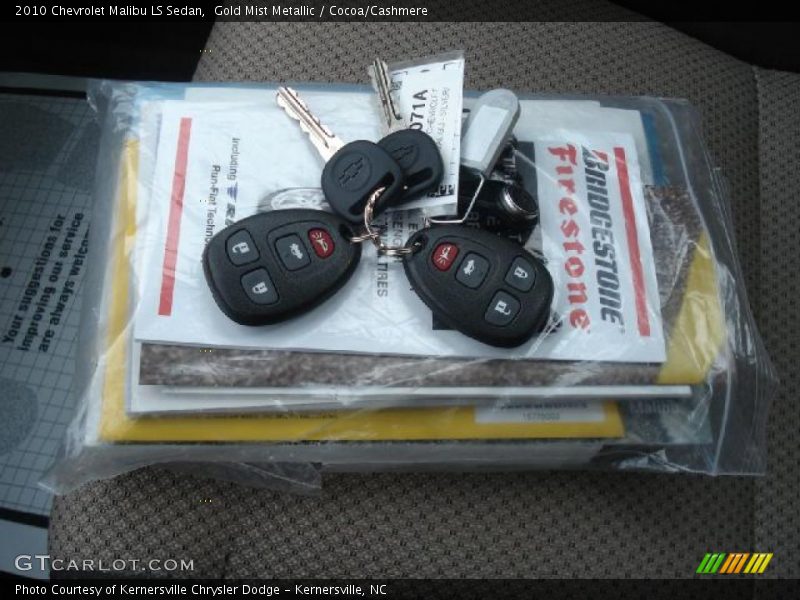 Gold Mist Metallic / Cocoa/Cashmere 2010 Chevrolet Malibu LS Sedan