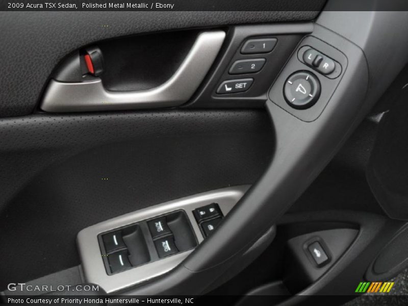 Controls of 2009 TSX Sedan