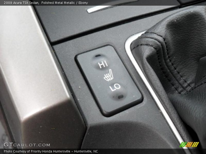 Polished Metal Metallic / Ebony 2009 Acura TSX Sedan