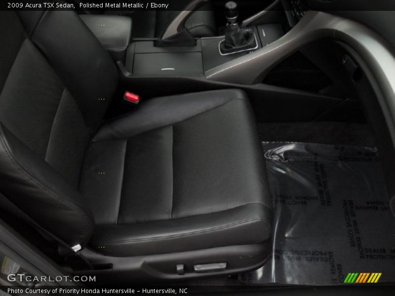 Polished Metal Metallic / Ebony 2009 Acura TSX Sedan
