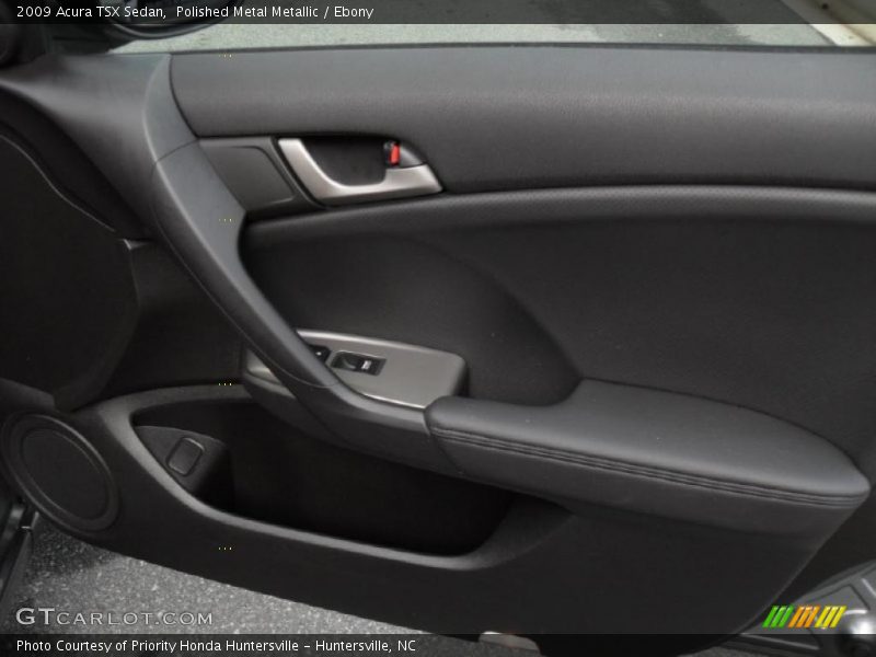 Polished Metal Metallic / Ebony 2009 Acura TSX Sedan