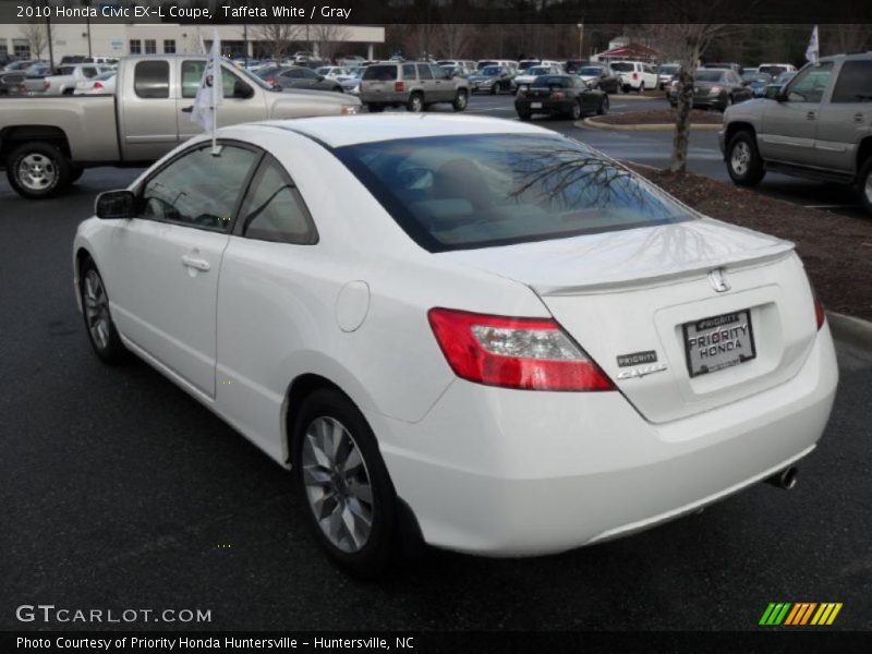  2010 Civic EX-L Coupe Taffeta White