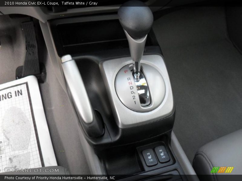  2010 Civic EX-L Coupe 5 Speed Automatic Shifter